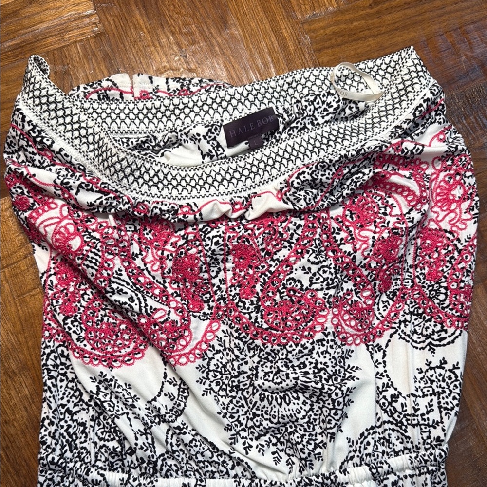 Hale Bob Printed Maxi Dress – Boho Glam (Size L) - Picture 2 of 4